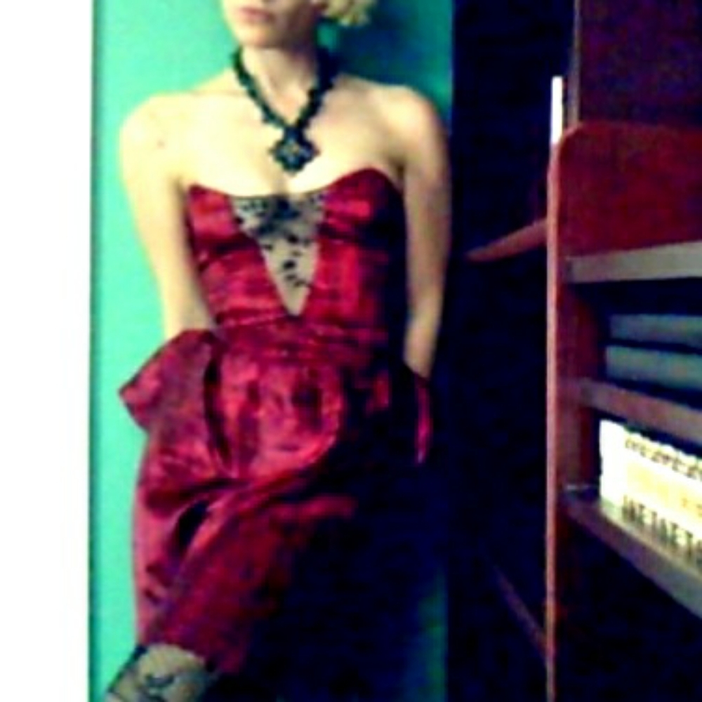 🌈 Vintage Party Dress - Picture 3 of 7